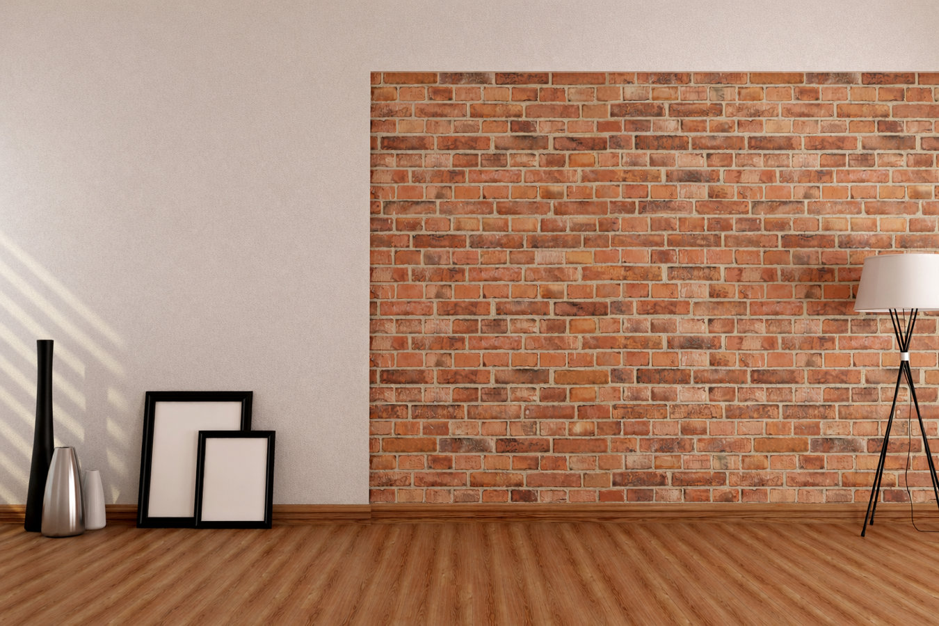 Brick wall installation in Walnut, CA